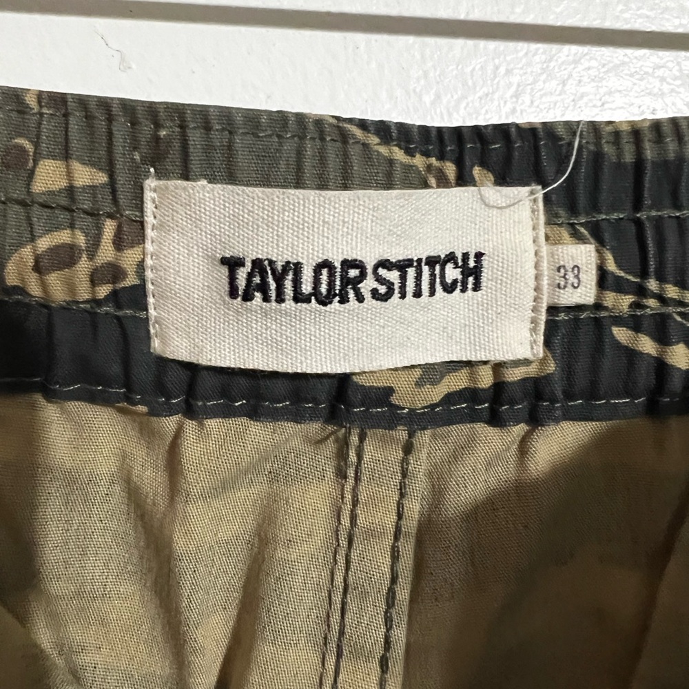 Taylor Stitch Black and Tan Swim Board Shorts - Picture 3 of 4